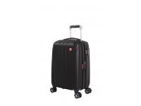 Чемодан SWISSGEAR TALLAC, черный, АБС-пластик, 35 x 25 x 55 см, 37 л