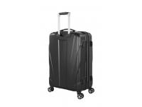 Чемодан SWISSGEAR ADAMS, черный, АБС-пластик, 46 x 27 x 67 см, 64 л