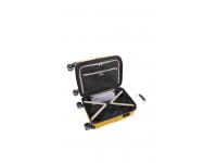Чемодан SWISSGEAR ADAMS, желтый, АБС-пластик, 35 x 25 x 55 см, 37 л