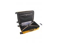 Чемодан SWISSGEAR ADAMS, желтый, АБС-пластик, 52 x 31 x 78 см, 96 л