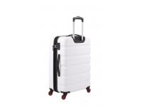 Чемодан SWISSGEAR TYLER, белый, АБС-пластик, 46 x 27 x 67 см, 64 л