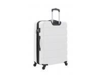 Чемодан SWISSGEAR TYLER, белый, АБС-пластик, 51,5 x 31 x 77 см, 96 л