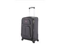 Чемодан SWISSGEAR SION, серый, полиэстер 750x750D добби, 32x15x51 см, 24 л