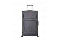 Чемодан SWISSGEAR SION, серый, полиэстер 750x750D добби, 46x27x74 см, 90 л