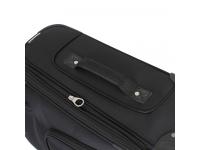 Чемодан SWISSGEAR SION, чёрный, полиэстер 750x750D добби, 41x26x70 см, 56 л