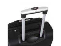 Чемодан SWISSGEAR SION, чёрный, полиэстер 750x750D добби, 41x26x70 см, 56 л