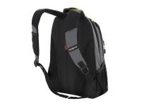Рюкзак SWISSGEAR, серый/лаймовый, фьюжн/2 мм рипстоп, 32x15x46 см, 22 л