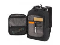 Рюкзак SWISSGEAR 15,6", черный, полиэстер 600D, 30 x 13 x 44 см, 17 л