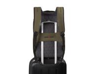 Рюкзак-антивор SWISSGEAR 15'', хаки, Heather 600D, 31 x 16 x 47 см, 23 л
