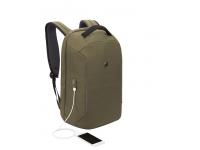 Рюкзак-антивор SWISSGEAR 15'', хаки, Heather 600D, 31 x 16 x 47 см, 23 л