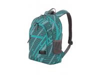 Рюкзак SWISSGEAR, голубой/серый, полиэстер 600D, 32х16х43 см, 22 л