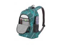 Рюкзак SWISSGEAR, голубой/серый, полиэстер 600D, 32х16х43 см, 22 л