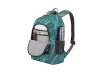 Рюкзак SWISSGEAR, голубой/серый, полиэстер 600D, 32х16х43 см, 22 л