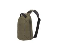 Рюкзак-антивор SWISSGEAR, хаки, Heather 600D, 21 x 12,5 x 34 см, 8,5 л