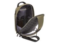 Рюкзак-антивор SWISSGEAR, хаки, Heather 600D, 21 x 12,5 x 34 см, 8,5 л