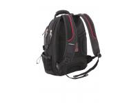 Рюкзак SWISSGEAR, 15”, чёрный/красный, полиэстер 900D/М2 добби, 34x23x48 см, 38 л
