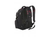Рюкзак SWISSGEAR, Scansmart 15", чёрный/красный, полиэстер 900D/добби, 34x22x46 см, 34 л