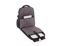 Рюкзак SWISSGEAR, Scansmart 15", чёрный/красный, полиэстер 900D/добби, 34x22x46 см, 34 л