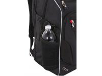 Рюкзак SWISSGEAR, Scansmart 15", чёрный/красный, полиэстер 900D/добби, 34x22x46 см, 34 л