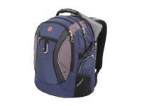 Рюкзак SWISSGEAR, 15", синий/серый, 900D, 35х23х48 см, 39 л