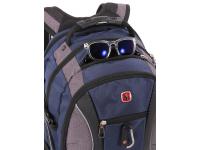 Рюкзак SWISSGEAR, 15", синий/серый, 900D, 35х23х48 см, 39 л