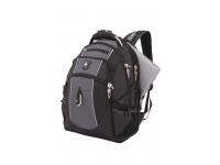 Рюкзак SWISSGEAR, 15”, чёрный/серый, полиэстер 900D/420D/М2 добби, 34x23x48 см, 38 л