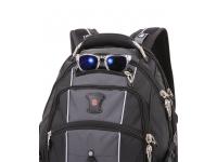 Рюкзак SWISSGEAR, 15”, чёрный/серый, полиэстер 900D/420D/М2 добби, 34x23x48 см, 38 л