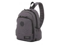 Рюкзак SWISSGEAR 13'', cерый, ткань Grey Heather/ полиэстер 600D PU , 25х14х35 см, 12 л