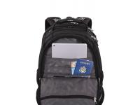 Рюкзак SWISSGEAR «SCANSMART», 17" , чёрный, полиэстер, 36х23х48 см, 40 л