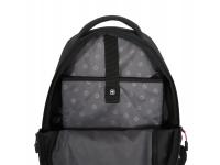 Рюкзак SWISSGEAR, 15", черный/красный, полиэстер, 900D,  34х18x47 см, 29 л