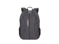 Рюкзак SWISSGEAR 13'', cерый, ткань Grey Heather/ полиэстер 600D PU , 33х16х45 см, 23 л