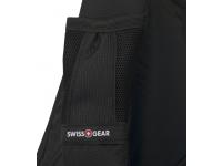 Рюкзак SWISSGEAR с одним плечевым ремнем, черный/красный, 25x15x45 см, 7 л