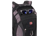 Рюкзак SWISSGEAR, 15'' , чёрный/серый, полиэстер 900D, 35х23х48 см, 39 л