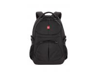 Рюкзак SWISSGEAR чёрный, полиэстер, 33х15х45 см, 22 л