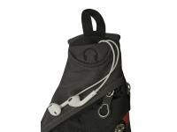 Рюкзак SWISSGEAR с одним плечевым ремнем, черный/серый, 25x15x45 см, 7 л