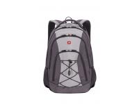 Рюкзак SWISSGEAR, серый, полиэстер, 33х19х45 см, 28 л