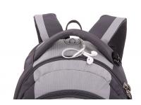 Рюкзак SWISSGEAR, серый, полиэстер, 33х19х45 см, 28 л