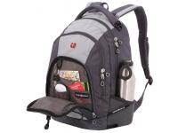 Рюкзак SWISSGEAR, серый, полиэстер, 33х19х45 см, 28 л