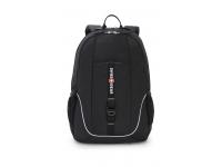 Рюкзак SWISSGEAR чёрный, полиэстер 600D, 33x16,5x46 см, 26л