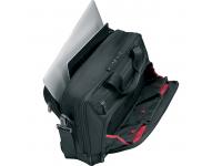 Бизнес-сумка VICTORINOX VX One Laptop Folio 15,6'', чёрная, нейлон 1000D/кожа, 42x14x31 см, 18 л