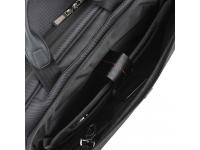 Бизнес-сумка VICTORINOX VX One Business Duffel 15,6'', чёрная, нейлон 1000D/кожа, 54x20x34 см, 37 л