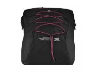 Рюкзак VICTORINOX Altmont Active L.W. Rolltop Backpack, чёрный, 100% нейлон, 30x19x46 см, 20 л