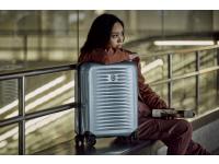 Чемодан VICTORINOX Airox, голубой, 100% поликарбонат Makrolon, 40x20x55 см, 33 л