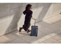 Чемодан VICTORINOX Airox, синий, 100% поликарбонат Makrolon, 40x20x55 см, 33 л