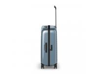 Чемодан VICTORINOX Airox, голубой, 100% поликарбонат Makrolon, 46x29x69 см, 74 л