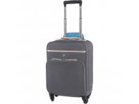 Чемодан VICTORINOX Victoria Brilliance, серый, нейлон TourMax, 33x20x44 см, 30 л