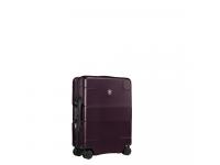 Чемодан VICTORINOX Lexicon, баклажановый, 100% поликарбонат, 40x20x55 см, 34 л