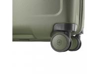 Чемодан VICTORINOX Connex, оливковый, 100% поликарбонат Makrolon, 40x20x55 см, 34 л
