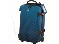 Сумка на колёсах VICTORINOX Vx Touring, синяя, ткани VX4 и VXTek, 35x20x55 см, 33 л