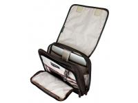 Сумка наплечная VICTORINOX Adventure Traveler горизонтальная, чёрная, нейлон 800D, 27x8x22 см, 4 л